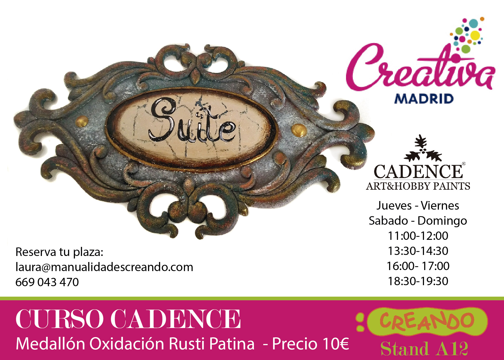 curso cartel creativa cadence